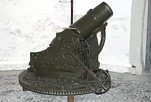 Swiss 15 cm Mortar Ord 1881 L/6.4