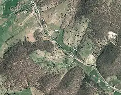 Aerial view of Possum Trot, Virginia