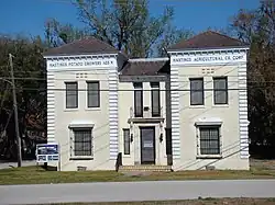 Potato Growers Association building in Hastings, Florida