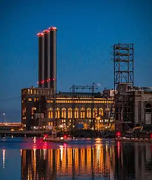 The Manchester Street Generating Station, a gas fired power station