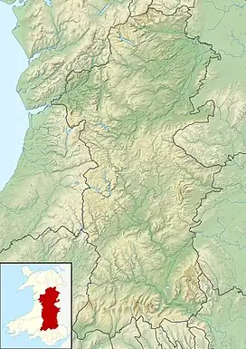 Pontsticill Reservoir is located in Powys