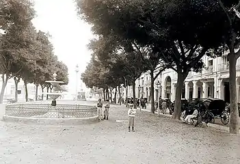 Paseo Isabel and Hotel Pasaje, Havana, Cuba.