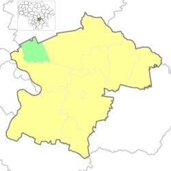 Location of Pravieniškės Eldership