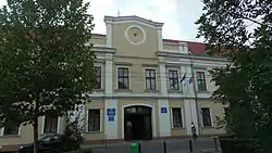 The Bihor County Prefecture building from the interwar period, used until 1920