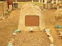 Grave-site of Kate T. Cory