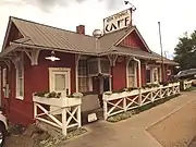 Santa Fe, Prescott and Phoenix Railway Depot (1894) – (now the Iron Café)