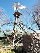 Iron Turbine Windmill.