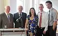 Presentation of the artefacts to the State Library of Victoria