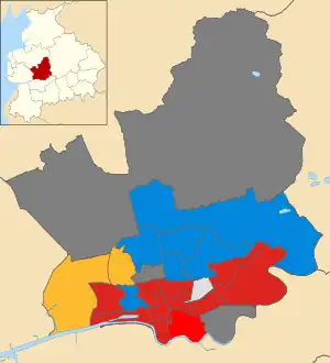 2003 results map