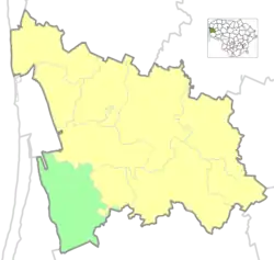 Location of Priekulė Eldership