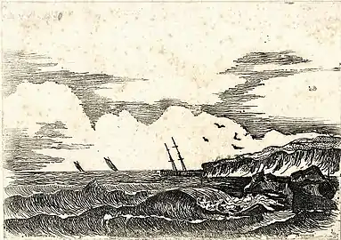 Coastal view (1830), British Museum