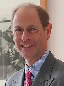 Prince Edward at age 58