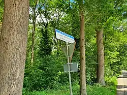 Street sign in Prinsenkamp