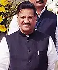 Prithviraj Chavan with Hon'ble President.jpg