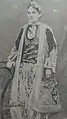 Female folk dress from Prizren, late 19th and early 20th century, Calendar "Vardar", Belgrade City Library, 1910.