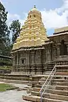 profile of the renovated Keertinarayana temple, Talakad