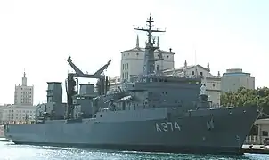 HS Prometheus A374 in the port of Málaga (2005)