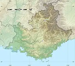 Lévensa is located in Provence-Alpes-Côte d'Azur