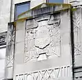 Relief on facade