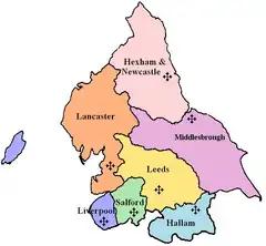 The Diocese of Salford within the Province of Liverpool