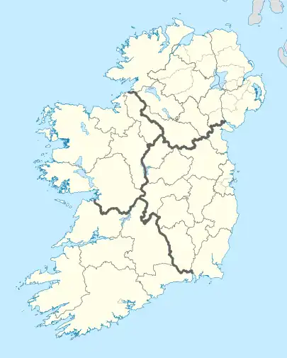 United Ireland is located in island of Ireland