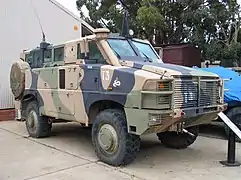 Taipan by Australian Specialised Vehicle Systems, based on the Mamba APC