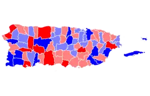 Puerto Rico municipality election results 2020png