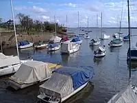 Sailboats at the port