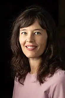 Megan Twohey at the 2018 Pulitzer Prizes in New York City, New York.