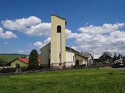 Church in Pusté Pole