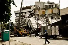 The 2011 Christchurch earthquake was a shallow event and very close to the city, resulting in extensive damage to population centers.