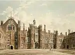 The quadrangle at Hampton Court