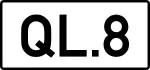 National Route 8 shield}}