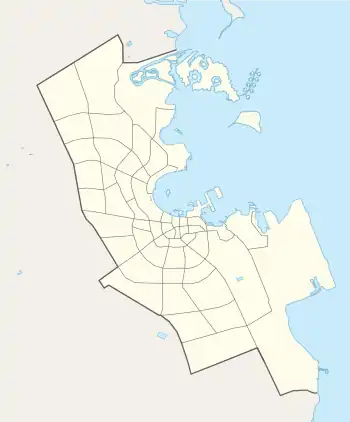 Doha Port is located in Doha