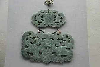 Jade pendant, Qing dynasty