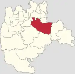 Location in Daxing District