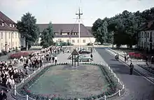 Headquarters and school building during the time of the King Alfred School