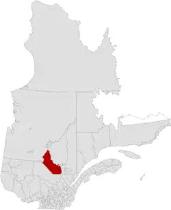 Location of Le Domaine-du-Roy