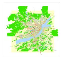 Quebec City map