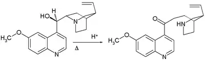 Quinine degradation by Pasteur