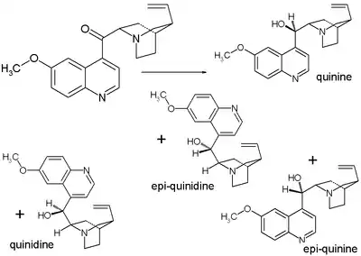 Final step in Rabe Kindler synthesis: reduction