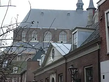 The Pieterskerk from a side street.