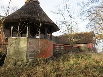 The well house and the stable