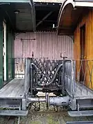 Old train carriages in Régua Station