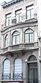 1923 : Brussels, rue des Fabriques, 32, Beaux-arts style house.