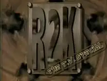 The title card of the television special