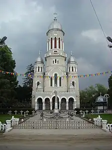 The new Orthodox church in Tinca village