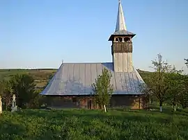 Wooden church (1804) in Năsal