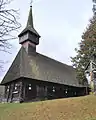 Wooden church, Breb (1531)