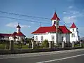 Podu Coșnei monastery, Romanian Orthodox church in Poiana Stampei